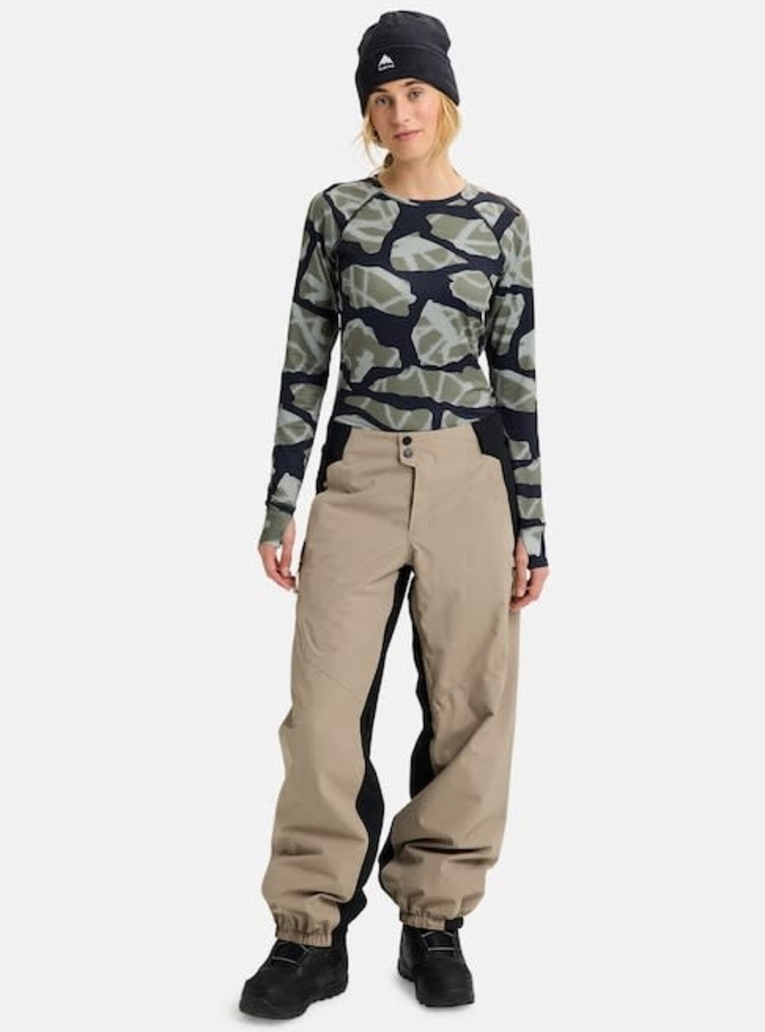 Burton Reserve 2L Relaxed Pants 2026 (Womens) | Summit Taupe/True