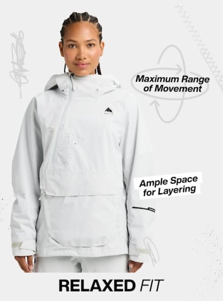 Burton Burton Reserve 2L Relaxed Anorak 2026 (Womens) | City Streets