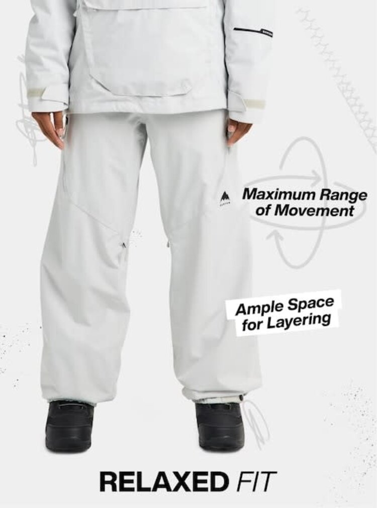 Burton Burton Reserve 2L Relaxed Pants 2026 (Womens) | Summit Taupe/True Black