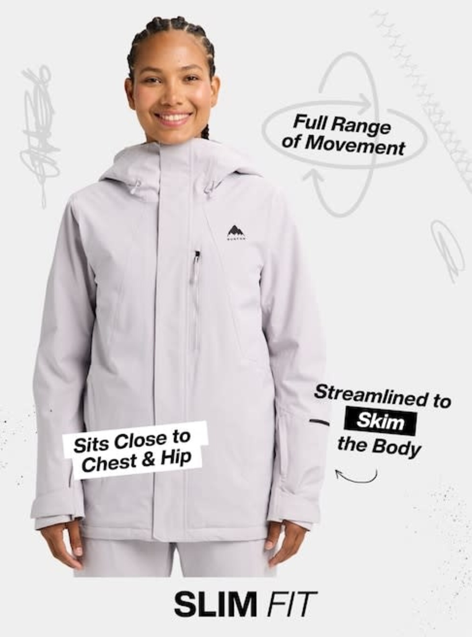 BURTON 花柄 ウェア 4T フォレストフレンズ 105 110 120 Burton Crown Weatherproof Full-Zip Fleece Kids'
