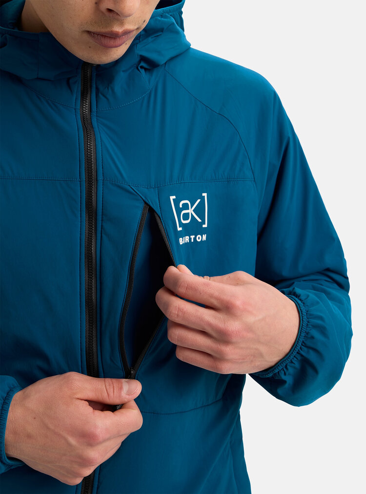 Burton Burton [Ak] Heliuhooded Stretch Insl Jkt 2026 (Mens) | Blue Teal