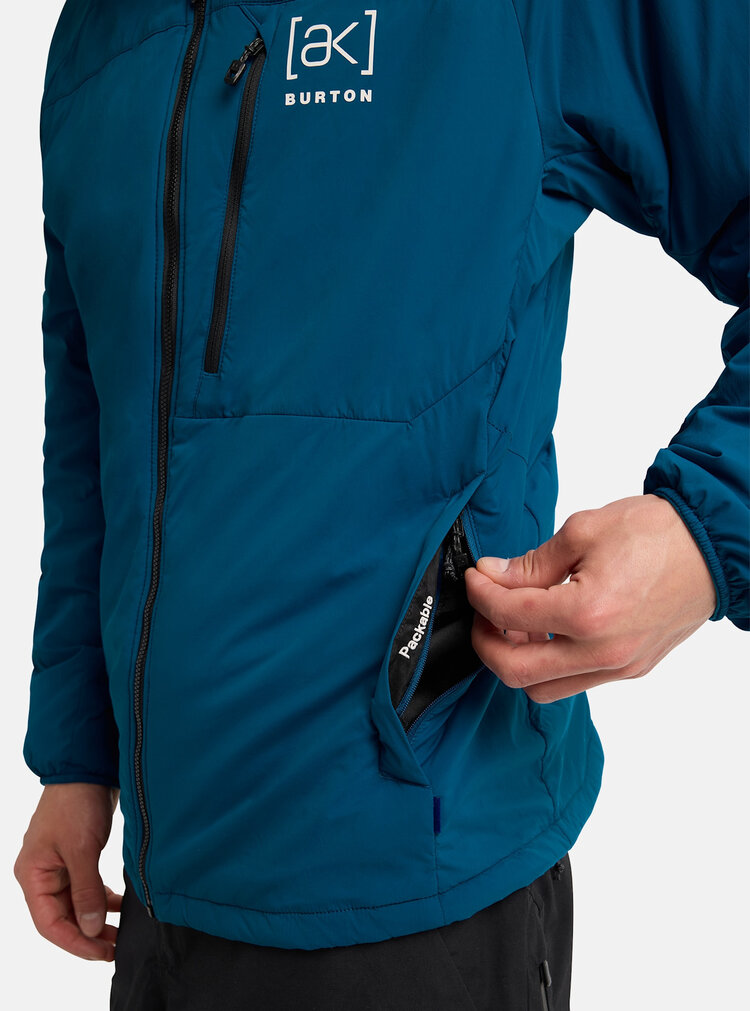 Burton Burton [Ak] Heliuhooded Stretch Insl Jkt 2026 (Mens) | Blue Teal