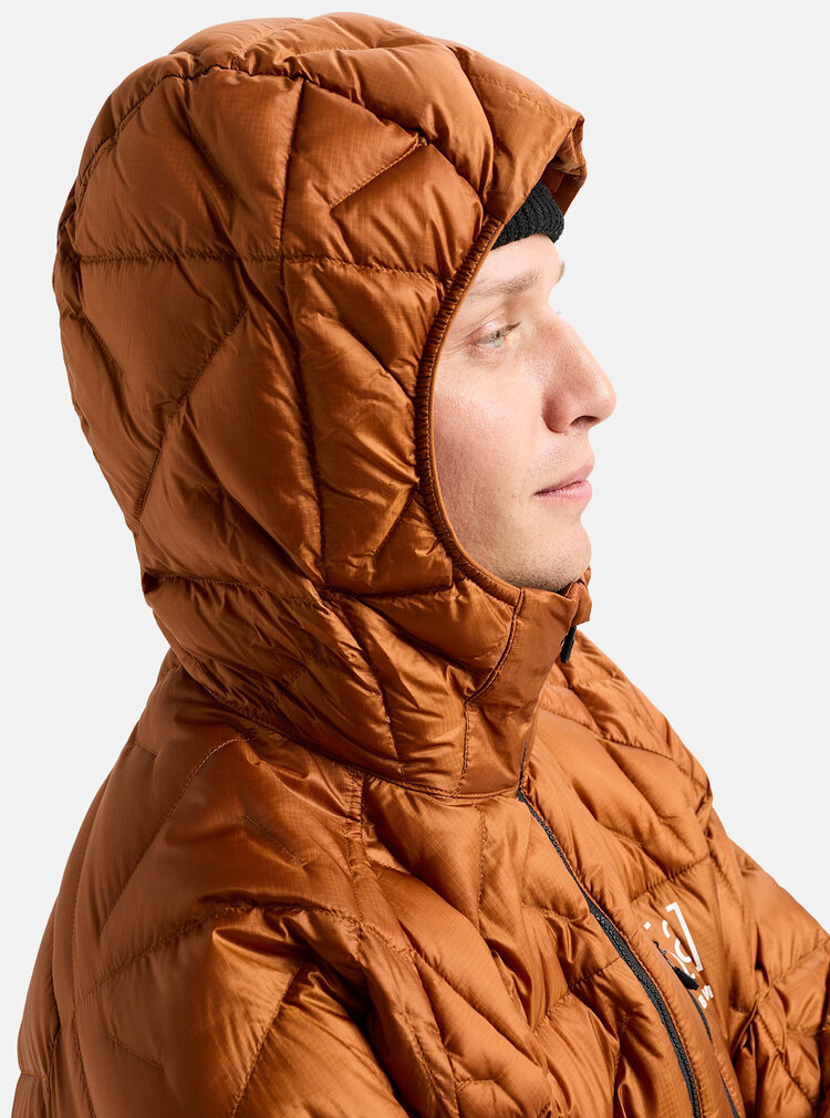 Burton Burton [Ak] Baker Hooded Down Jacket 2026 (Mens) | Chestnut Brown