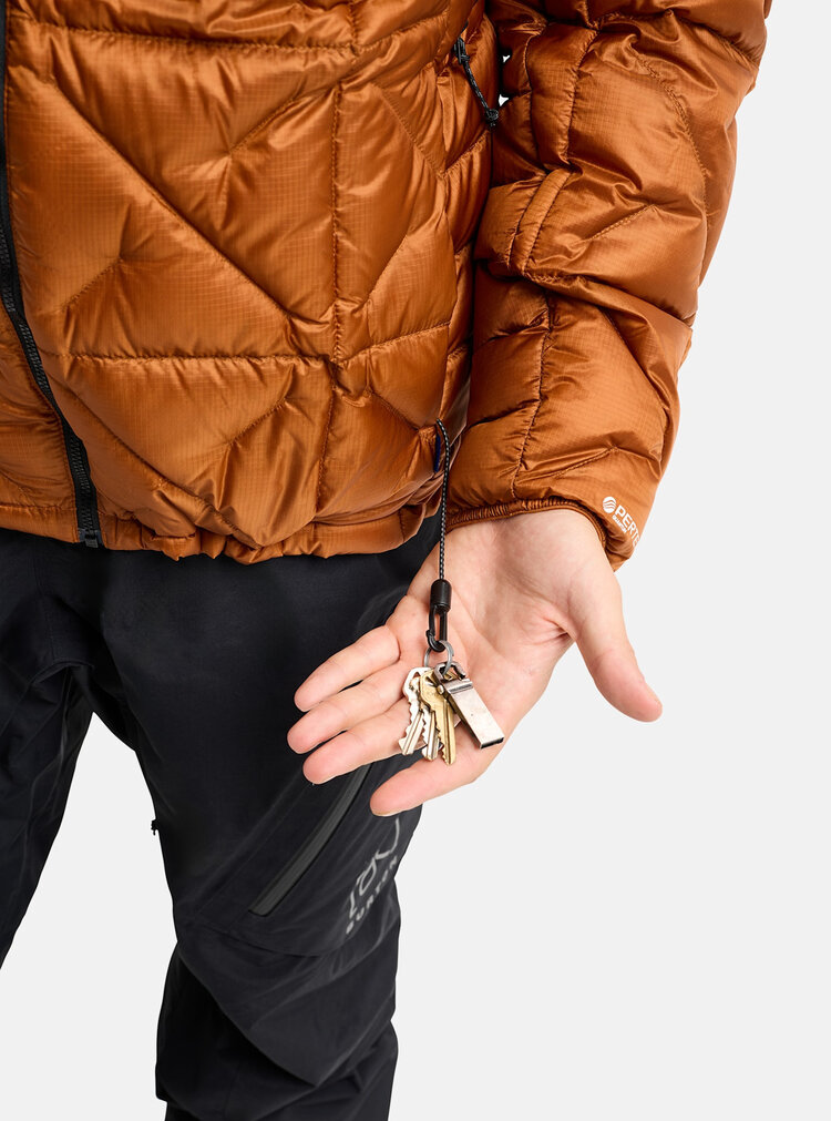 Burton Burton [Ak] Baker Hooded Down Jacket 2026 (Mens) | Chestnut Brown