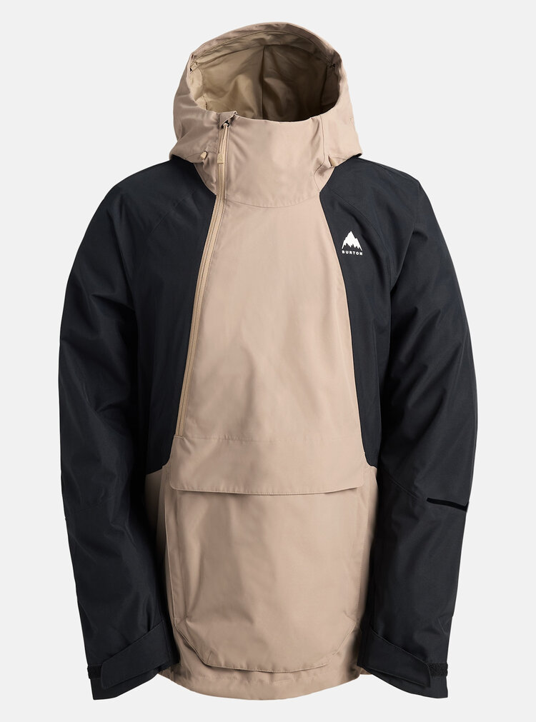 Burton Burton Reserve 2L Relaxed Anorak 2026 (Mens) | Summit Taupe/True Black