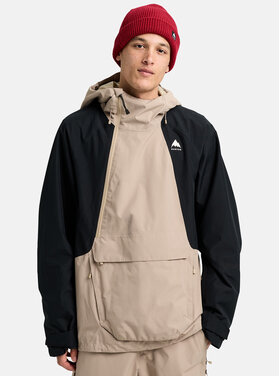 Burton Burton Reserve 2L Relaxed Anorak 2026 (Mens) | Summit Taupe/True Black