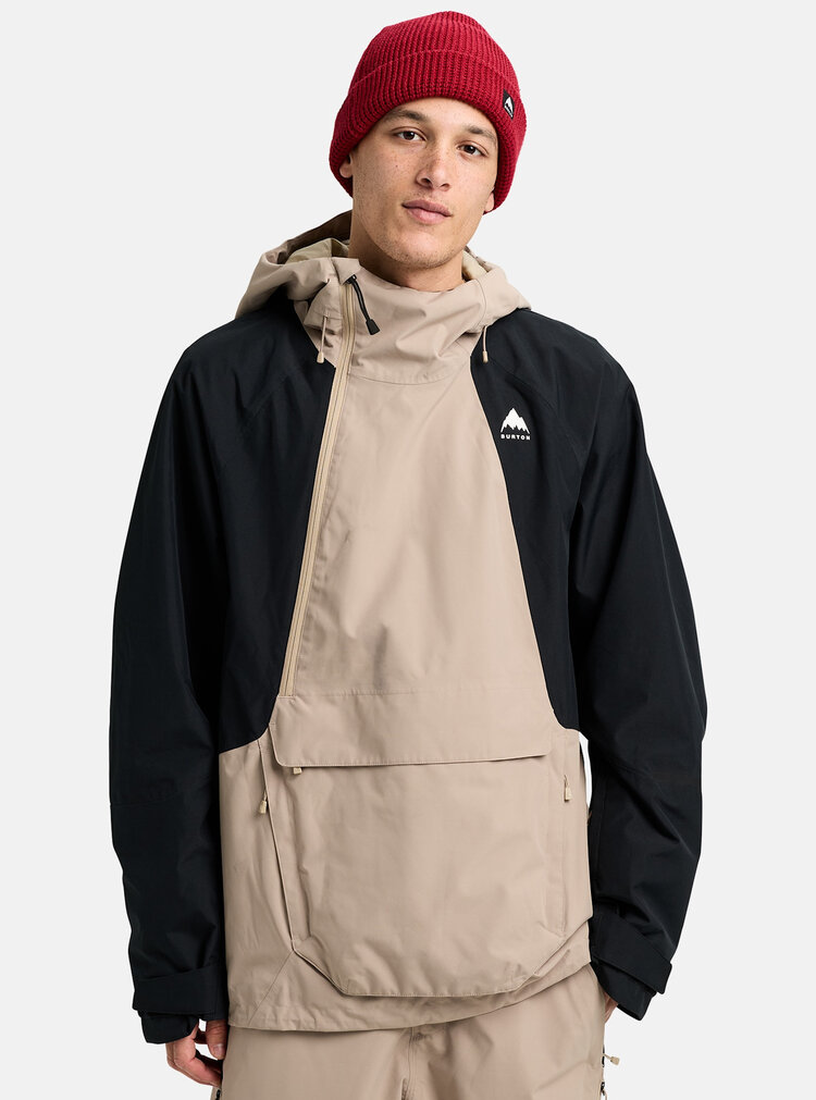 Burton Burton Reserve 2L Relaxed Anorak 2026 (Mens) | Summit Taupe/True Black