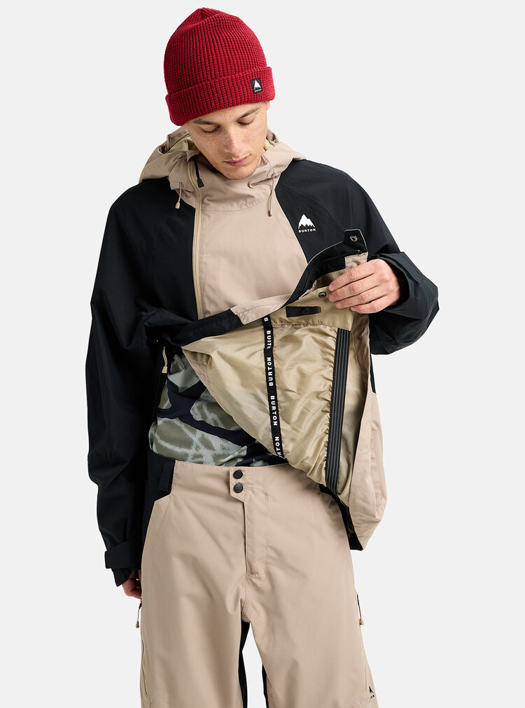 Burton Burton Reserve 2L Relaxed Anorak 2026 (Mens) | Summit Taupe/True Black