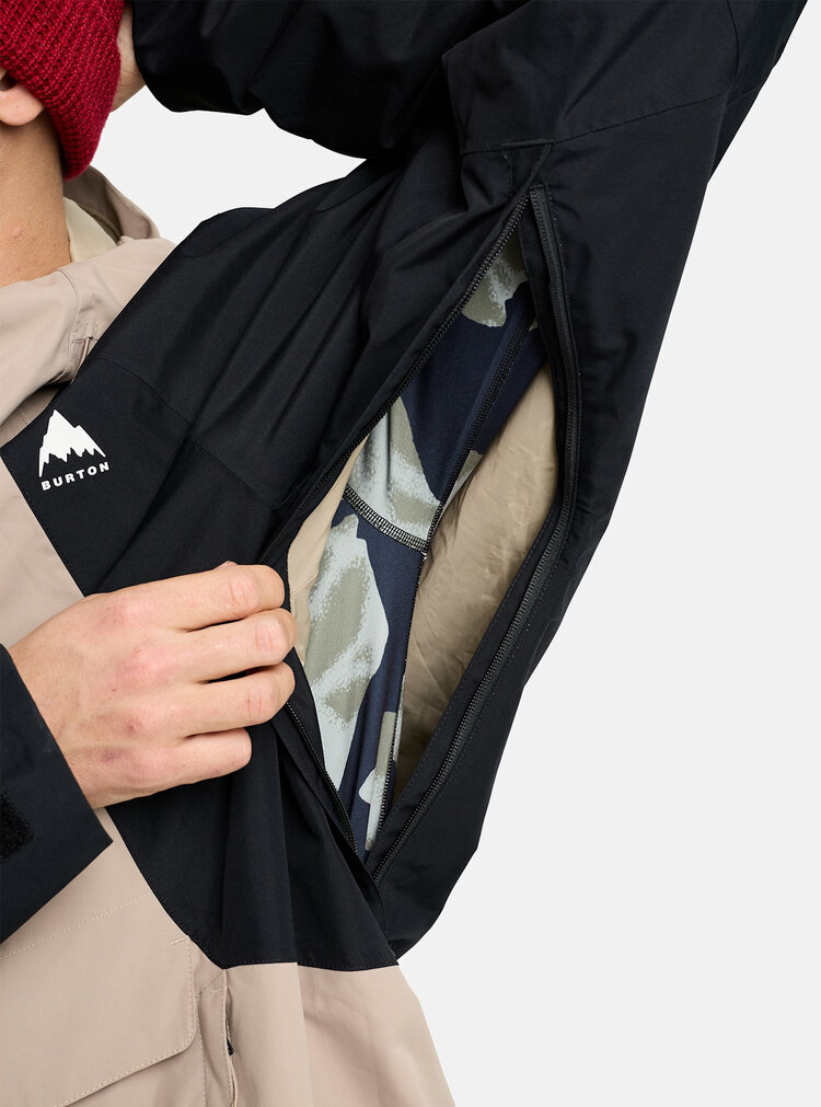 Burton Burton Reserve 2L Relaxed Anorak 2026 (Mens) | Summit Taupe/True Black