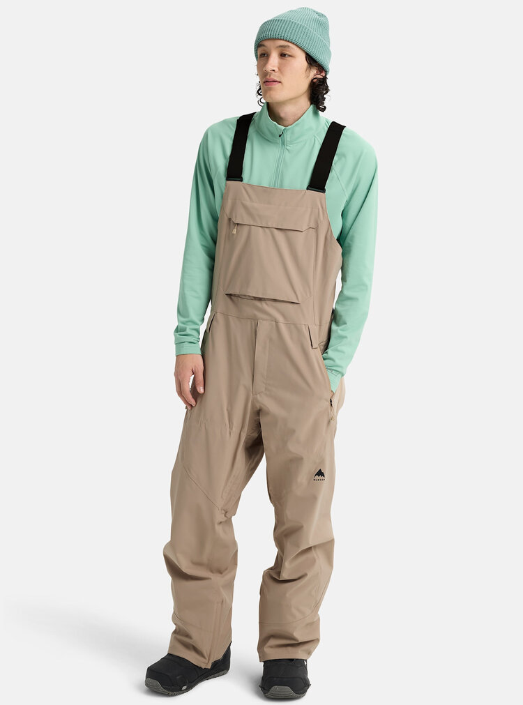 Burton Burton Reserve 2L Bibs 2026 (Mens) | Summit Taupe
