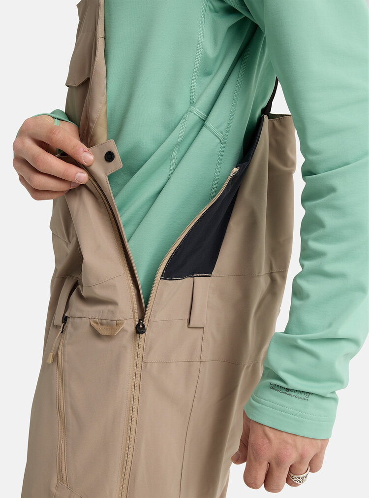 Burton Burton Reserve 2L Bibs 2026 (Mens) | Summit Taupe