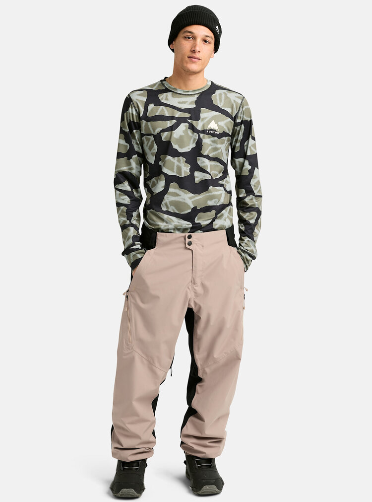 Burton Burton Reserve 2L Relaxed Pants 2026 (Mens) | Summit Taupe/True Black