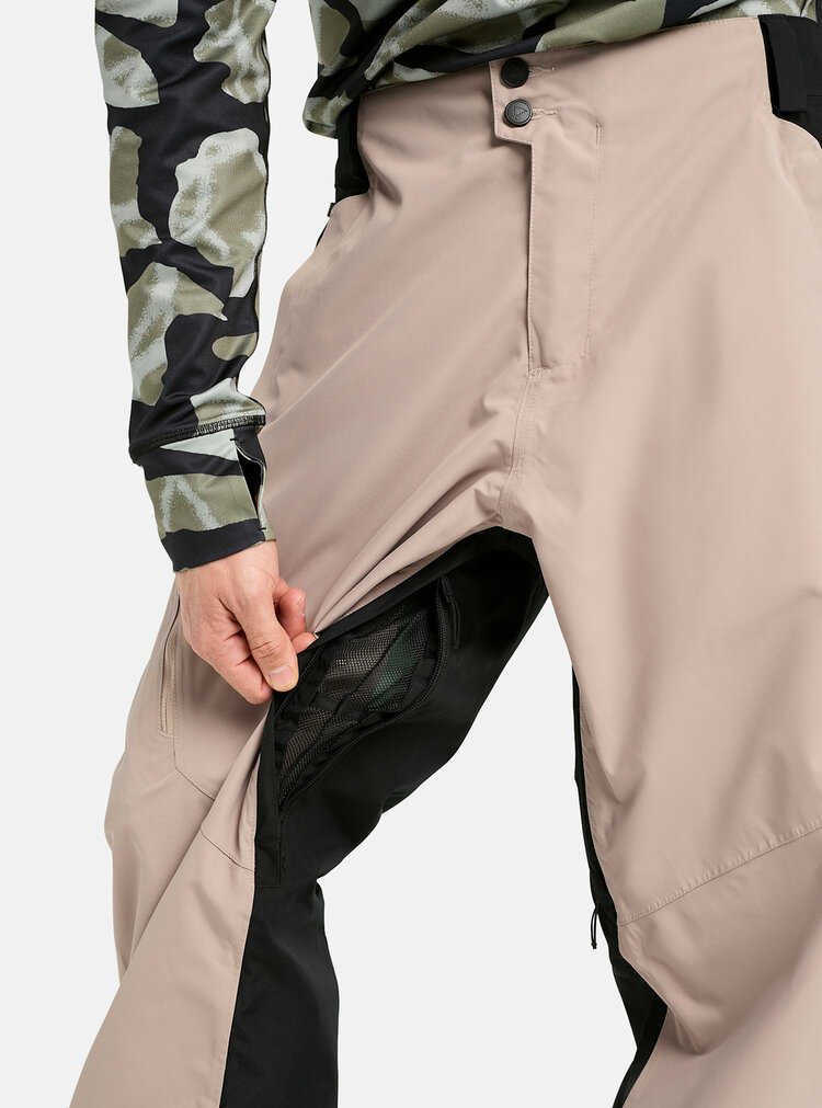 Burton Burton Reserve 2L Relaxed Pants 2026 (Mens) | Summit Taupe/True Black