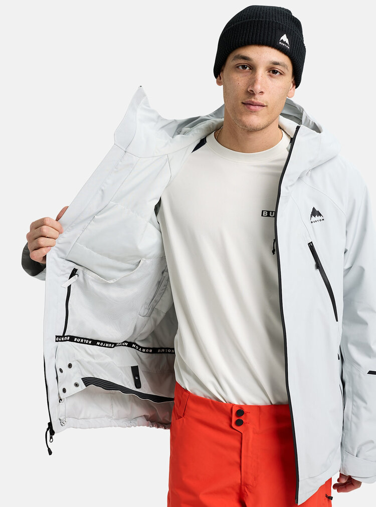 Burton Burton Reserve Gore-Tex 2L Insulated Jckt 2026 (Mens) | Gray Cloud