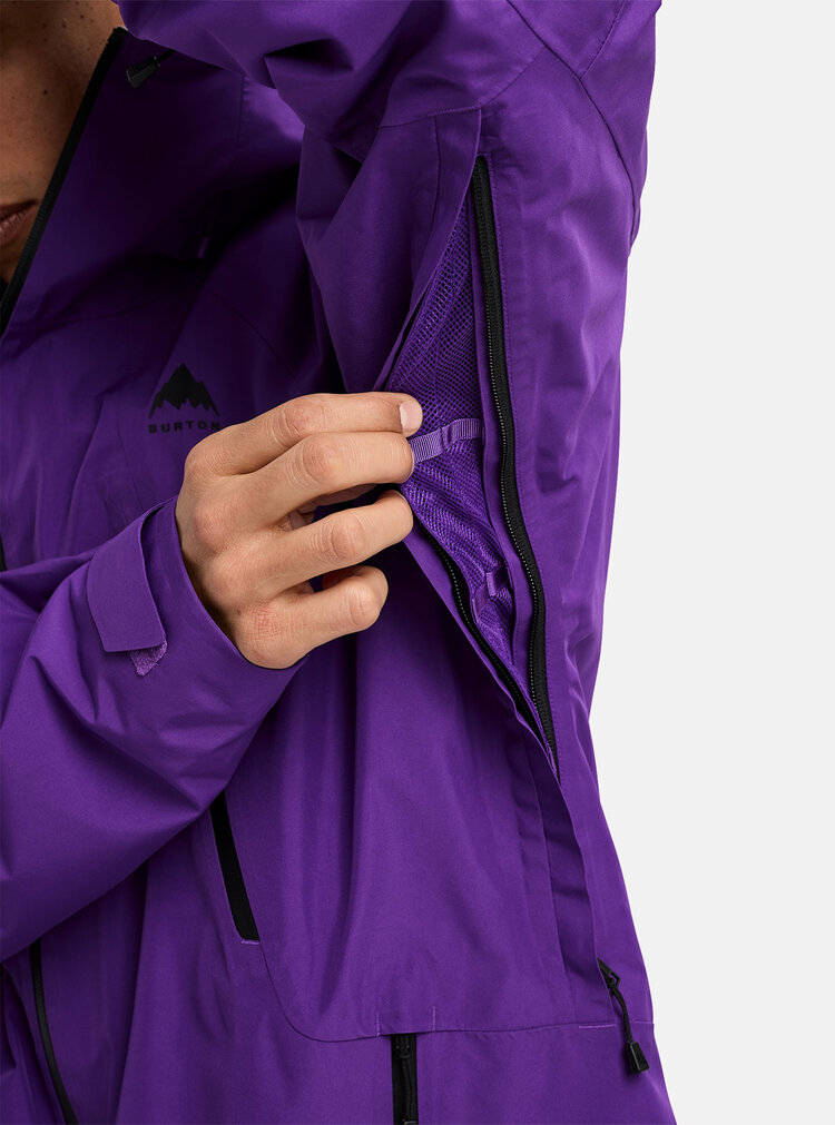 Burton Burton Reserve Gore-Tex 2L Jacket 2026 (Mens) | Prism Violet/True Black