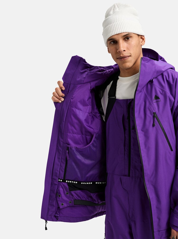Burton Burton Reserve Gore-Tex 2L Jacket 2026 (Mens) | Prism Violet/True Black