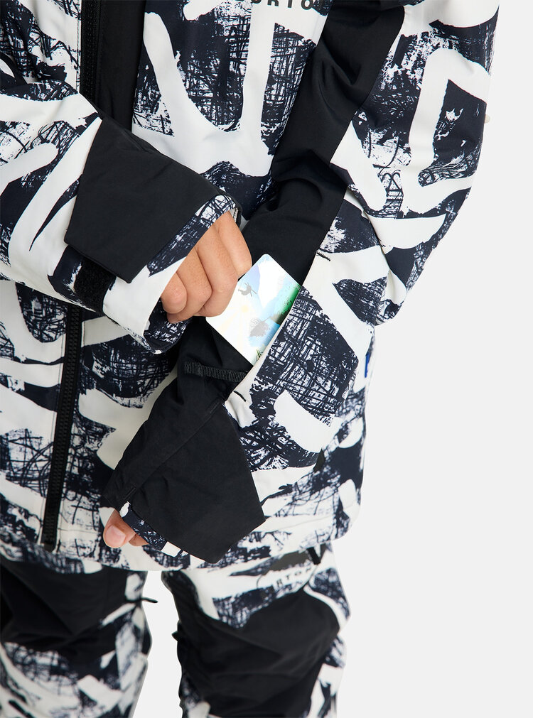 Burton Burton Hillslope Jacket 2026 (Youth) | City Streets/True Black