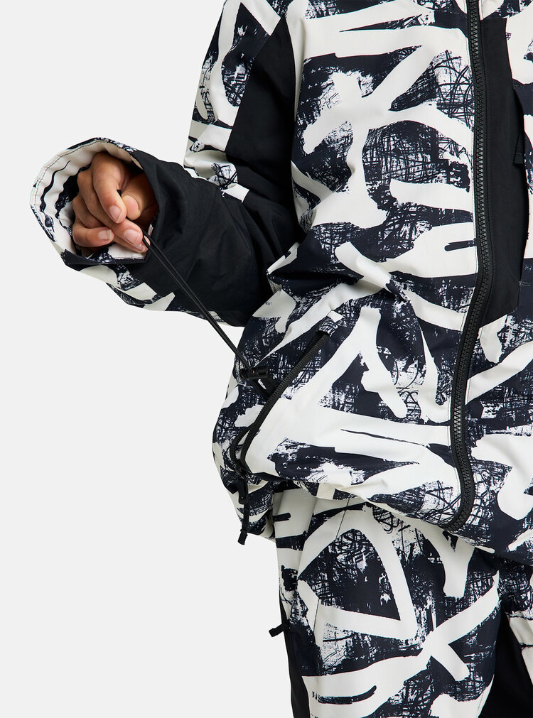 Burton Burton Hillslope Jacket 2026 (Youth) | City Streets/True Black