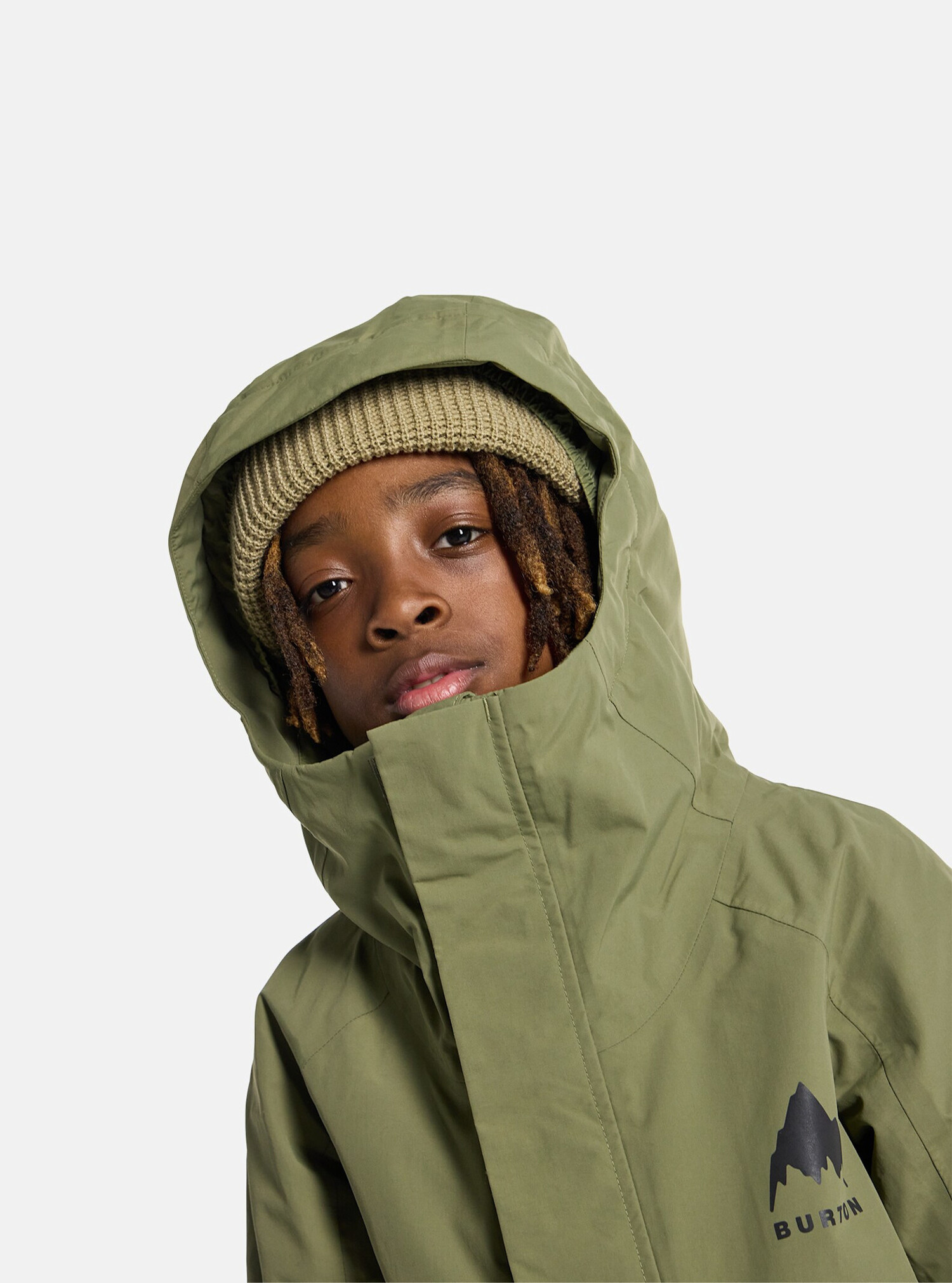Burton Skimmer 2L Jacket (Youth) 2025 | Forest Moss - The Drop