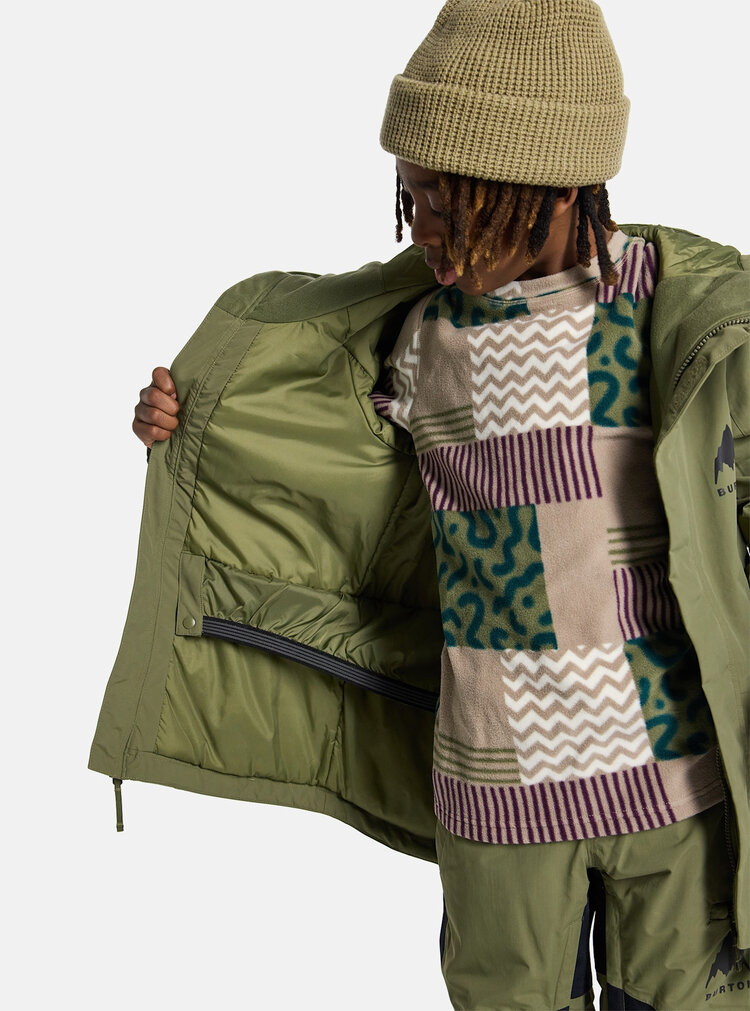Burton Burton Skimmer Jacket 2026 (Youth) | Forest Moss