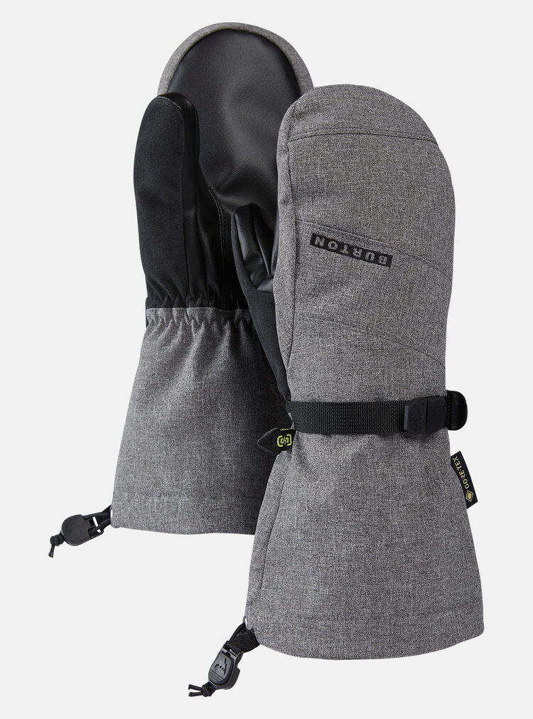 Burton Burton Gore-Tex Mittens 2026 (Youth) | Gray Heather