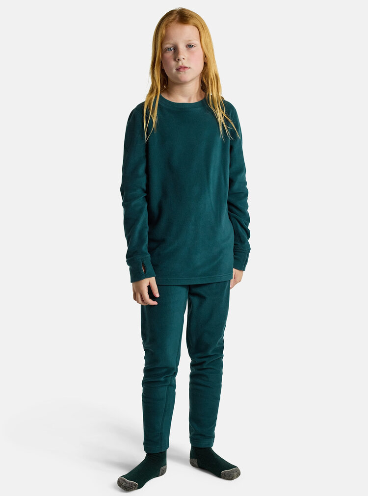 Burton Burton Heavyweight  Fleece Base Layer Set 2026 (Youth) | Deep Emerald