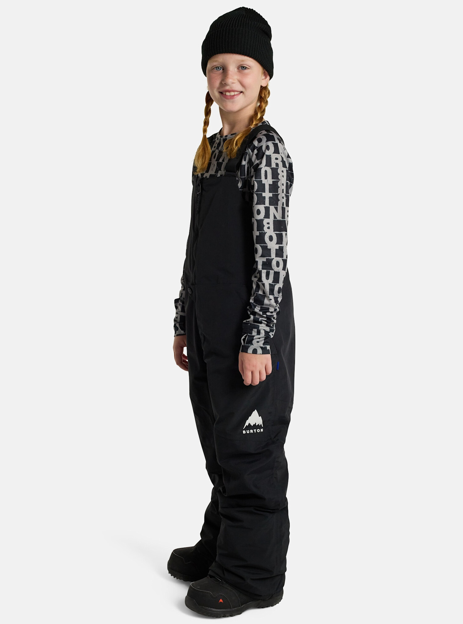 Burton Skylar 2L Bib Pants (Youth) 2025 | True Black - The Drop