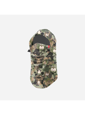 Airhole Airhole Milk Fleece Airhood (Youth) 2027 | Monkey Camo