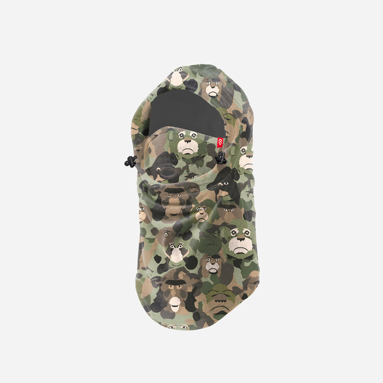 Airhole Airhole Milk Fleece Airhood (Youth) 2027 | Monkey Camo