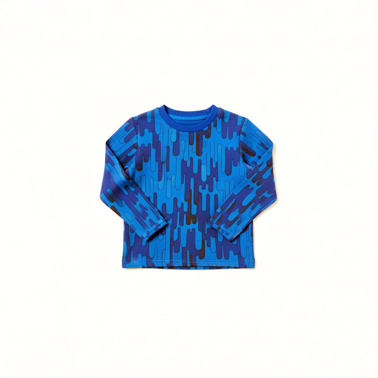 Airhole Airhole Milk Fleece Thermal Set 2026 (Youth) | Blue Slime