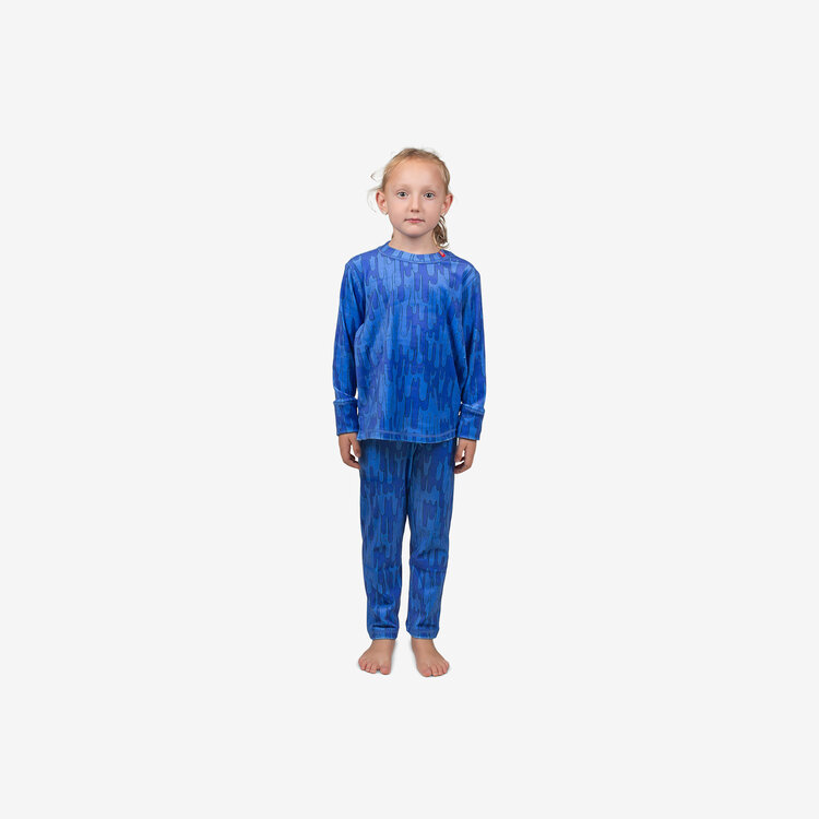 Airhole Airhole Milk Fleece Thermal Set 2026 (Youth) | Blue Slime