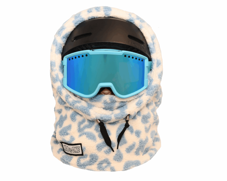 MDXONE MDXONE Over The Helmet Balaclava-Soft Plush | Giraffe Blue