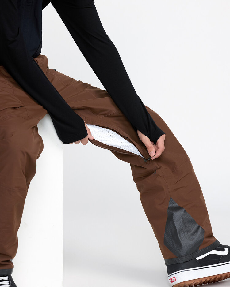 Volcom Volcom Rain Gore-Tex Bib Overall (Mens) 2026 | Brown