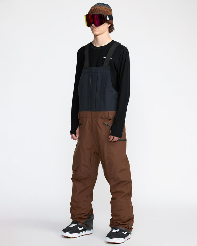 Volcom Volcom Rain Gore-Tex Bib Overall (Mens) 2026 | Brown