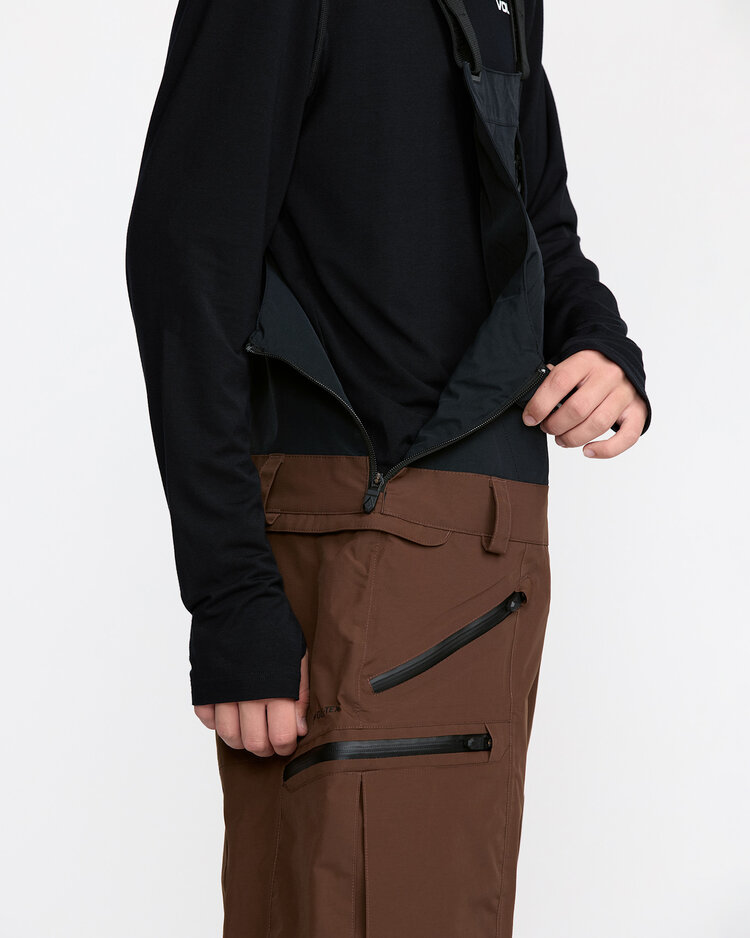 Volcom Volcom Rain Gore-Tex Bib Overall (Mens) 2026 | Brown