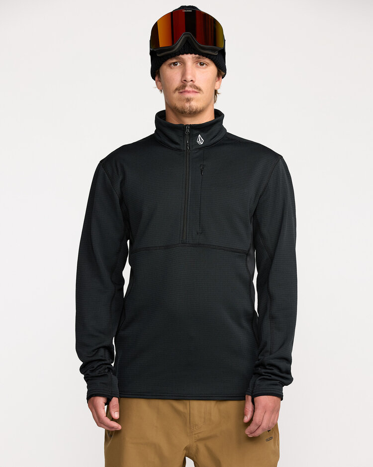 Volcom Volcom Gridlock Mock Neck (Mens) 2026 | Black