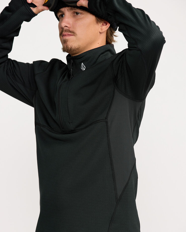Volcom Volcom Gridlock Mock Neck (Mens) 2026 | Black
