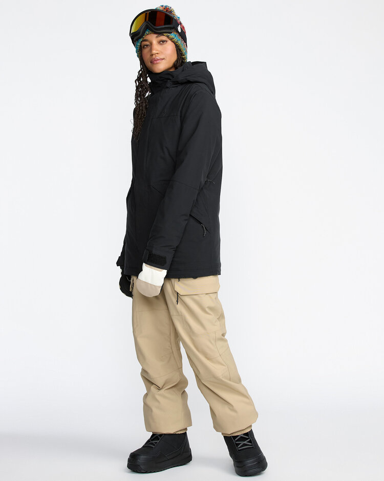 Volcom Volcom Creston 3D Stretch Bib Overall (Womens) 2026 | Oatmeal