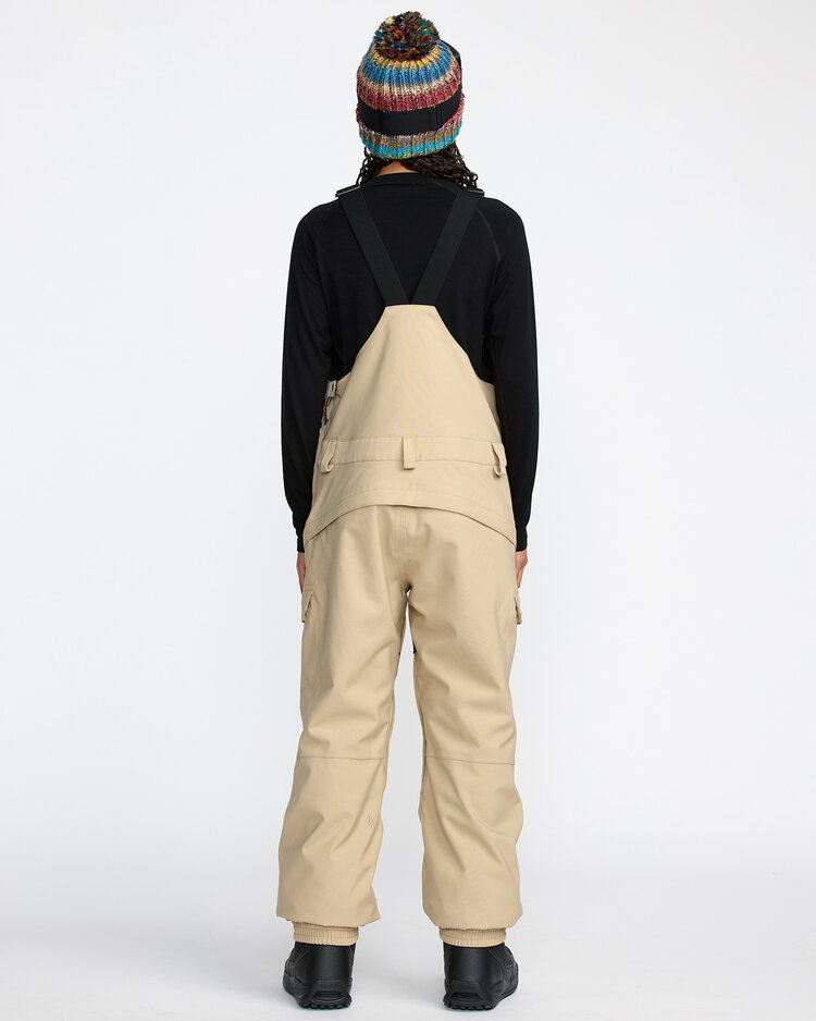 Volcom Volcom Creston 3D Stretch Bib Overall (Womens) 2026 | Oatmeal