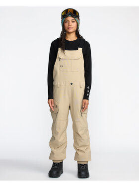 Volcom Volcom Creston 3D Stretch Bib Overall (Womens) 2026 | Oatmeal
