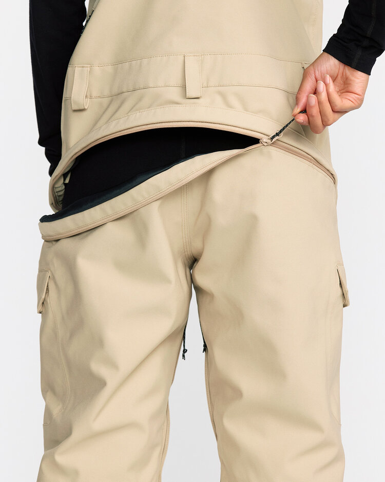 Volcom Volcom Creston 3D Stretch Bib Overall (Womens) 2026 | Oatmeal