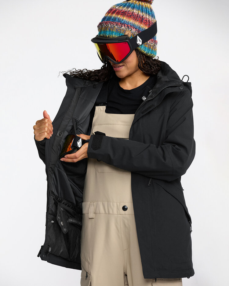 Volcom Volcom Shelter 20K 3D Stretch Jacket (Womens) 2026 | Black