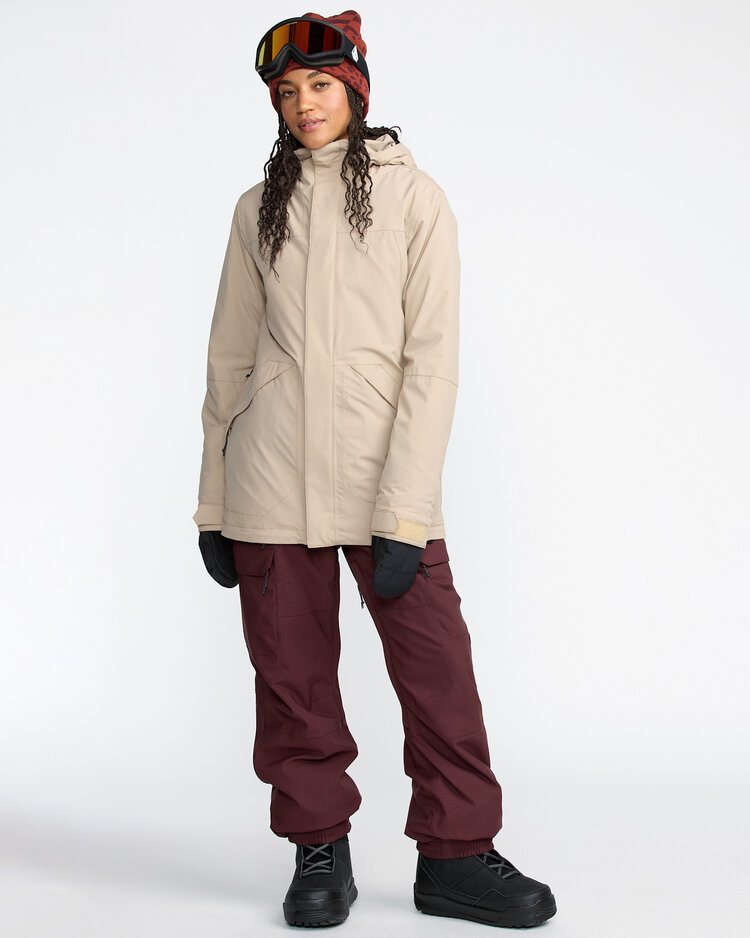 Volcom Volcom Shelter 20K 3D Stretch Jacket (Womens) 2026 | Oatmeal