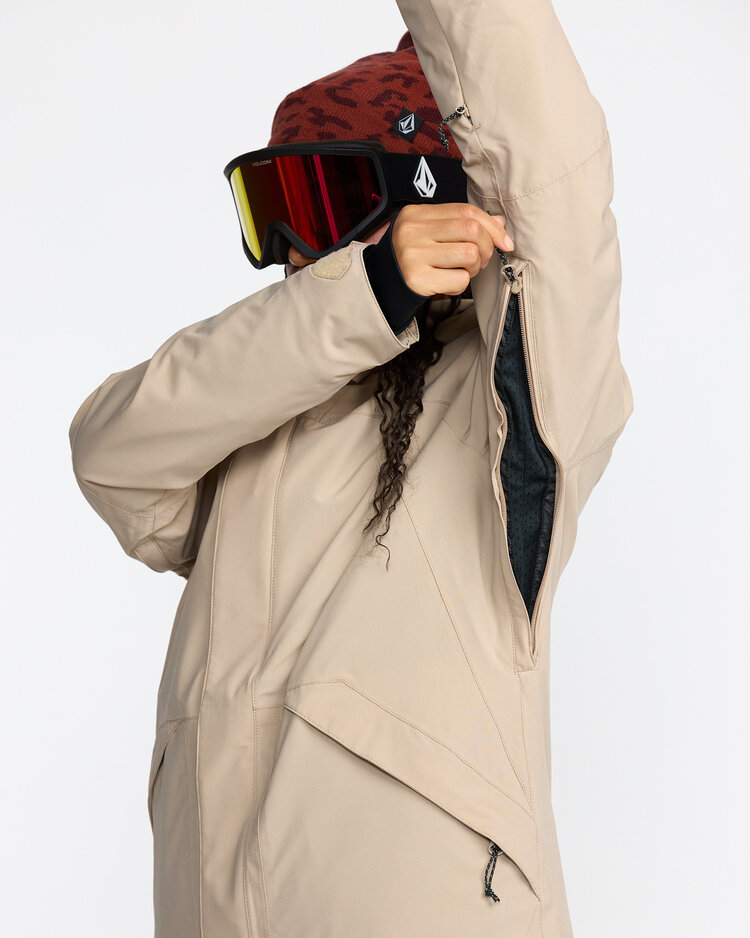 Volcom Volcom Shelter 20K 3D Stretch Jacket (Womens) 2026 | Oatmeal