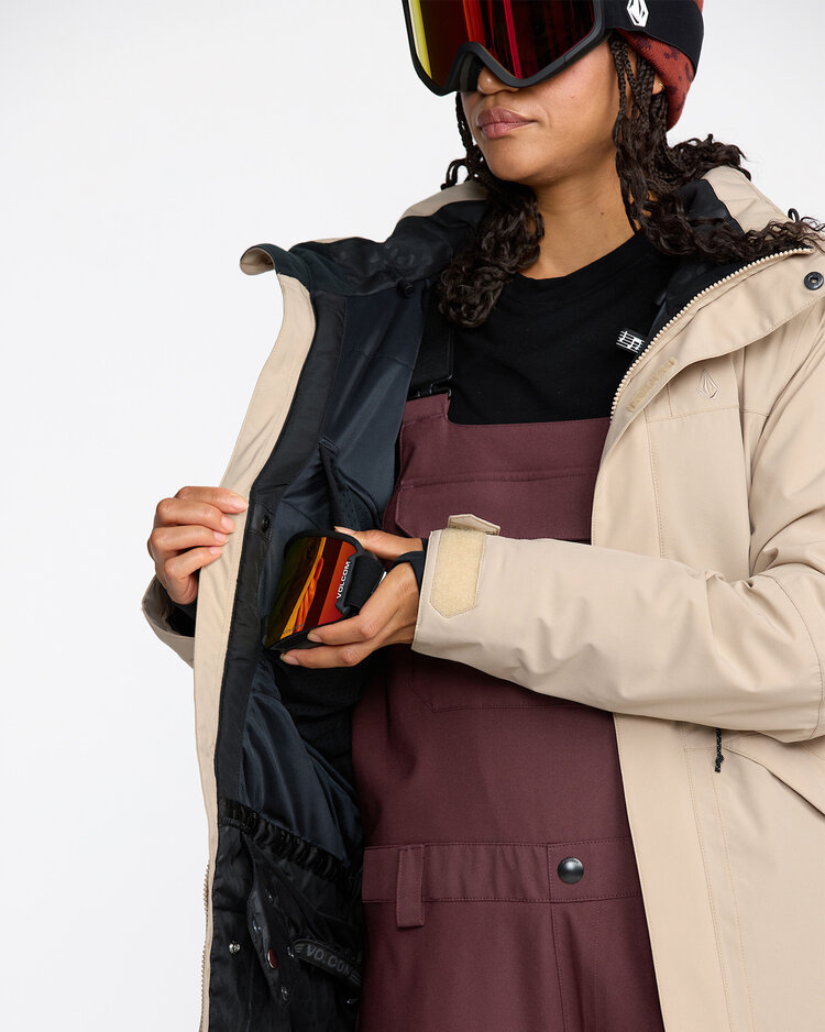 Volcom Volcom Shelter 20K 3D Stretch Jacket (Womens) 2026 | Oatmeal