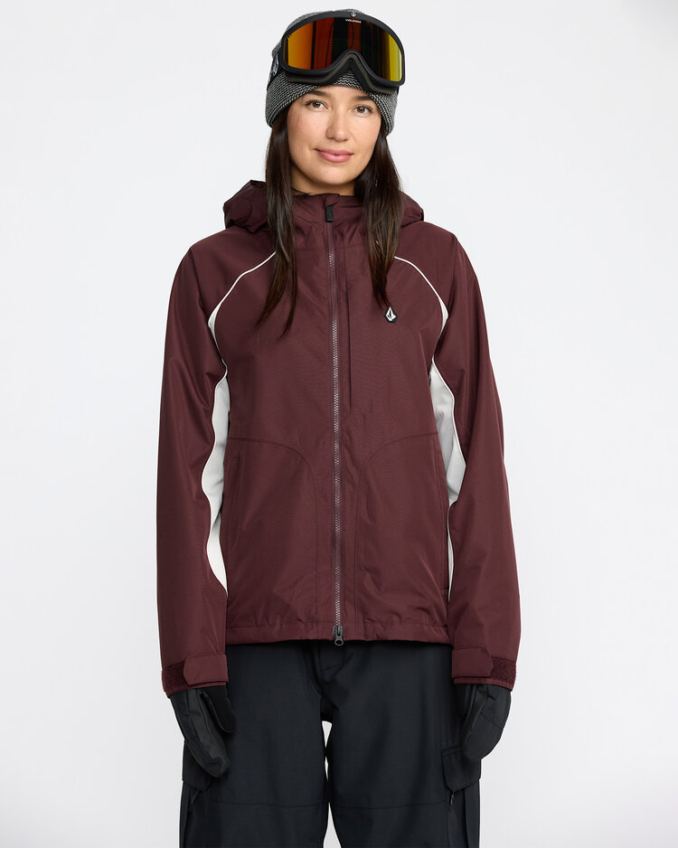 Volcom Volcom Stone Smokeshow 20K Jacket (Womens) 2026 | Oxblood