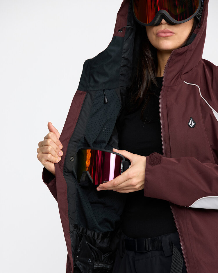 Volcom Volcom Stone Smokeshow 20K Jacket (Womens) 2026 | Oxblood
