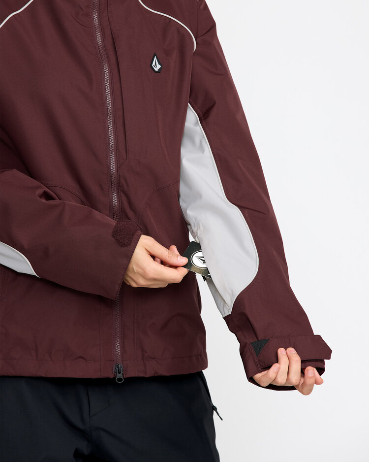 Volcom Volcom Stone Smokeshow 20K Jacket (Womens) 2026 | Oxblood