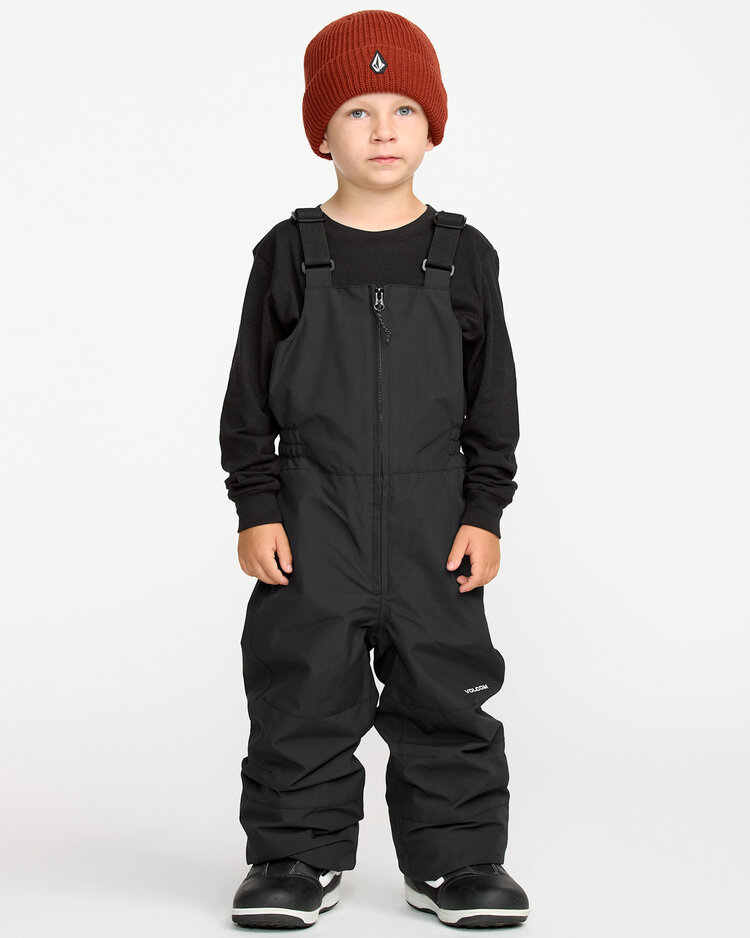 Volcom Volcom Little Flurry Ins Bib Overall (Toddler) 2026 | Black