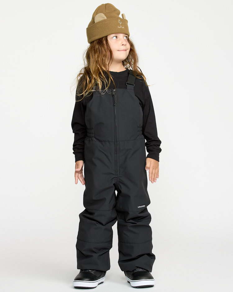 Volcom Volcom Little Flurry Ins Bib Overall (Toddler) 2026 | Black